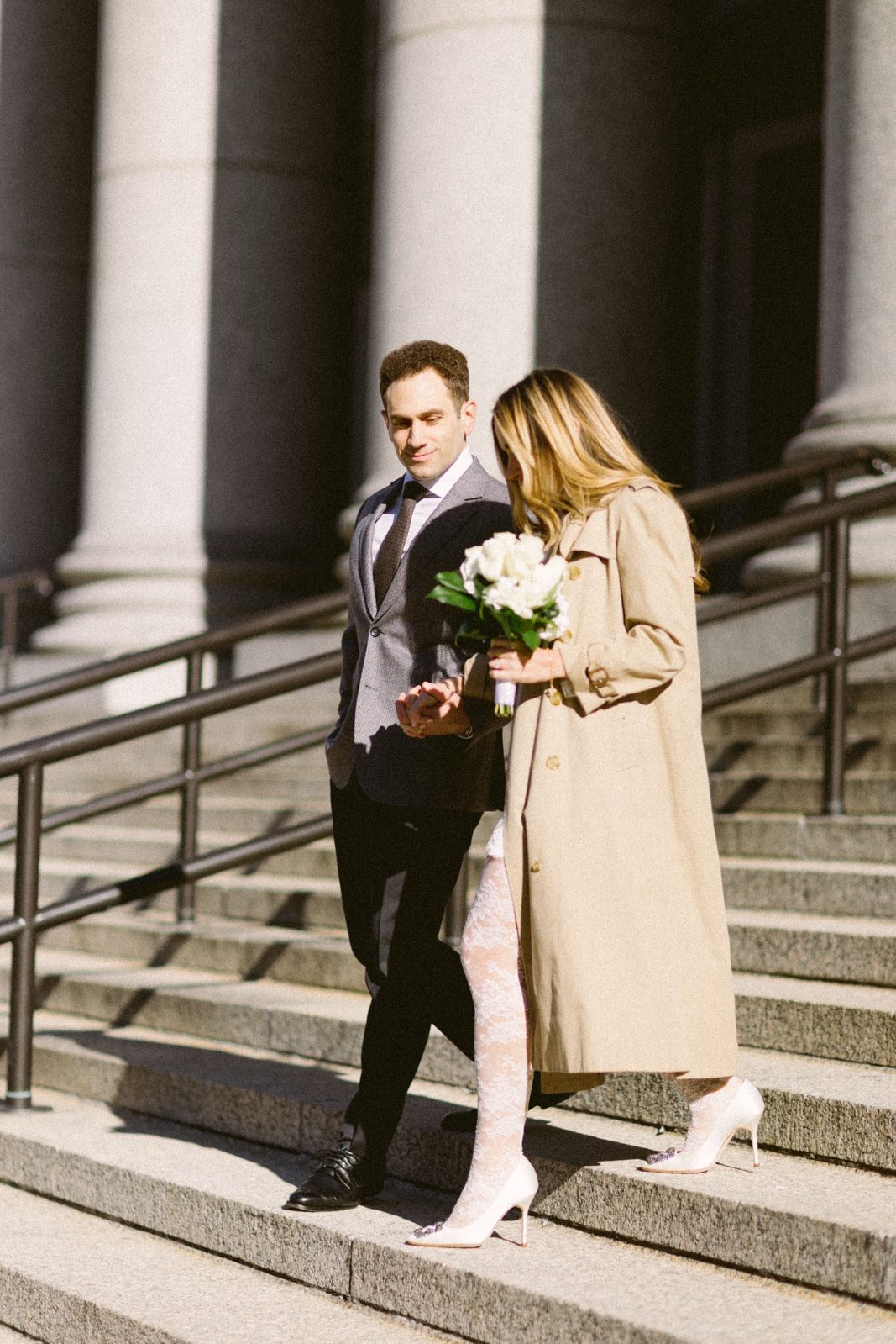 Documentary elopement photography Brooklyn by Lana Dubkova
